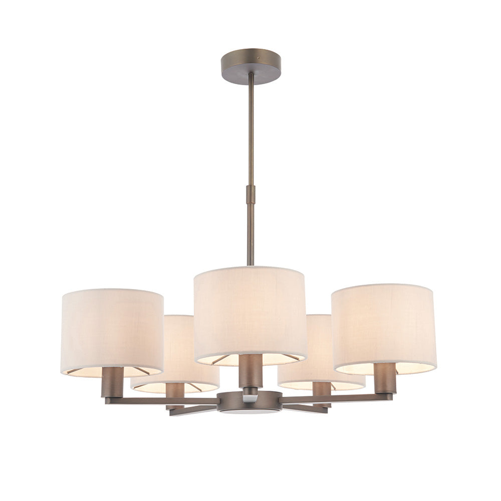 Daley 5 Light Pendant Antique Bronze