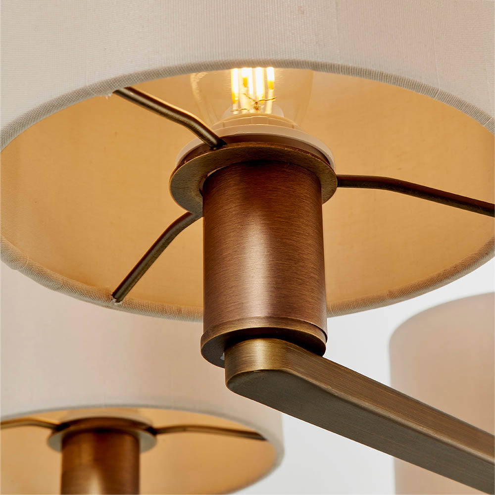 Daley 5 Light Pendant Antique Bronze