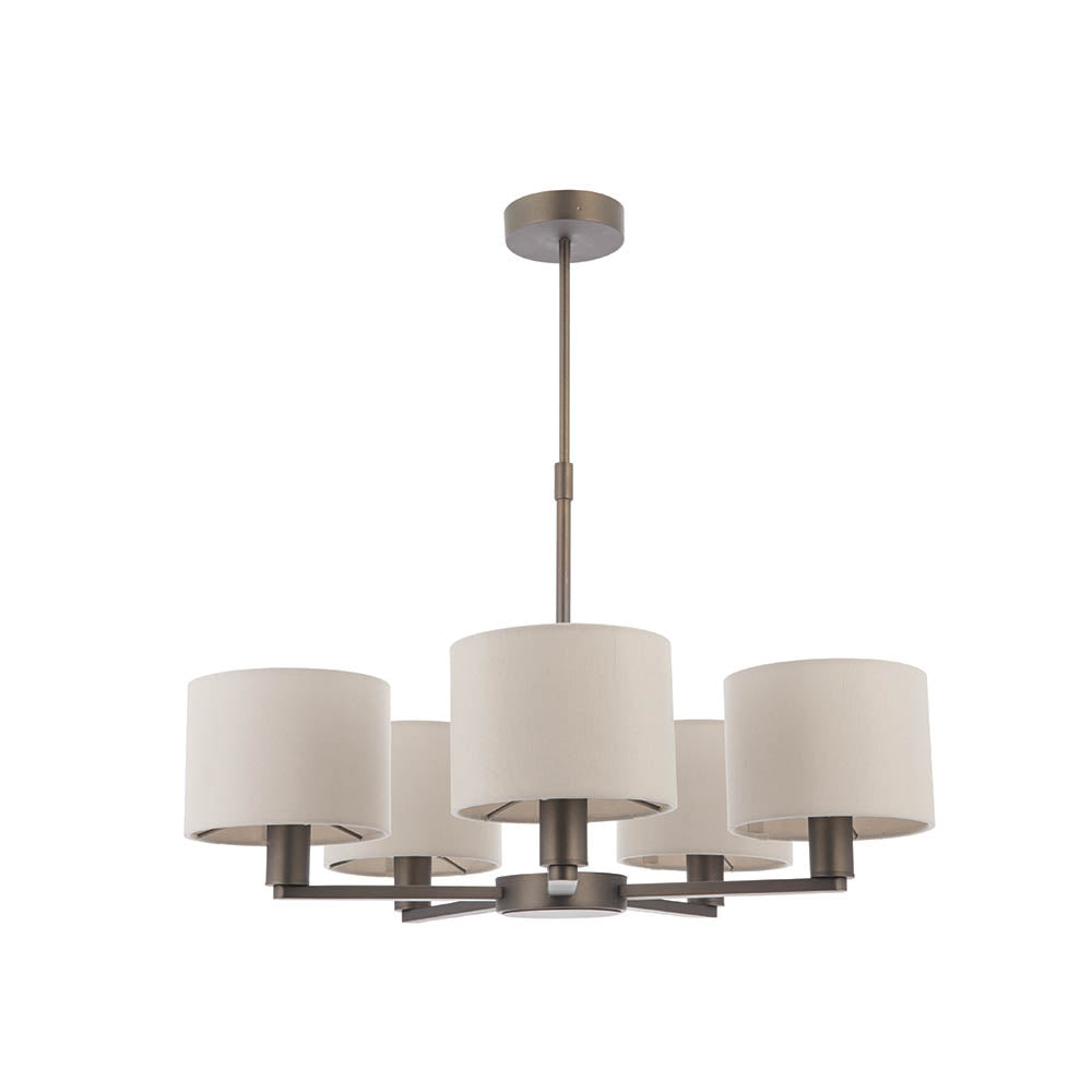 Daley 5 Light Pendant Antique Bronze