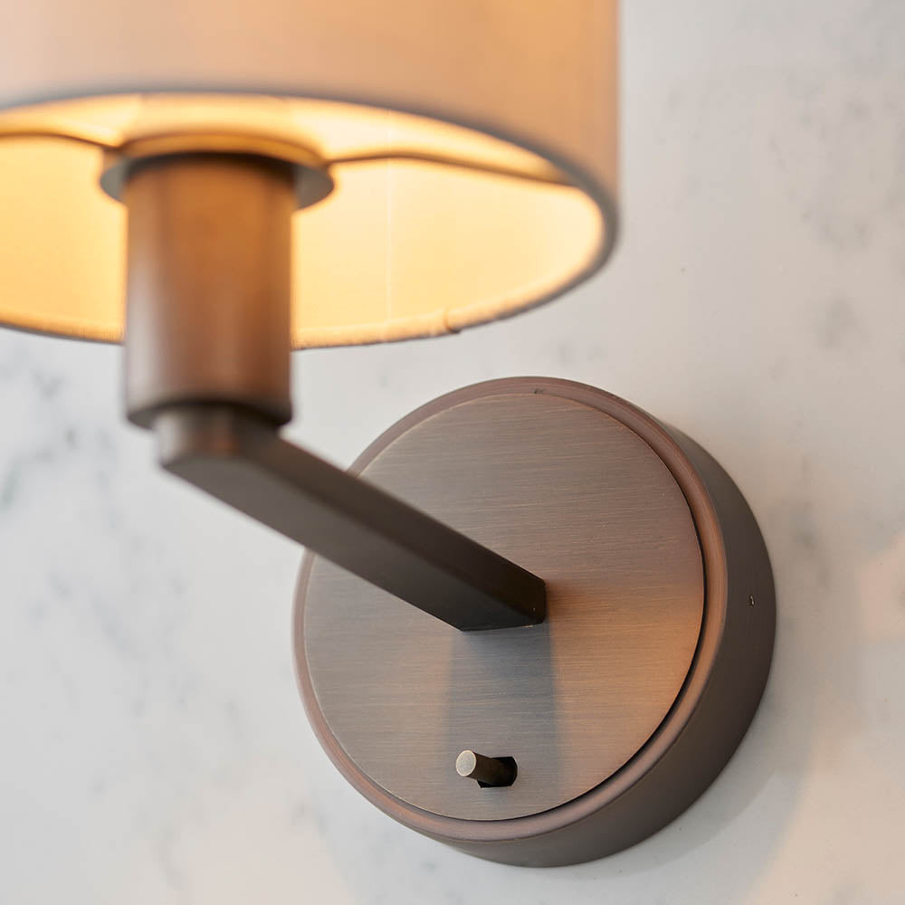 Daley Wall Light Antique Bronze