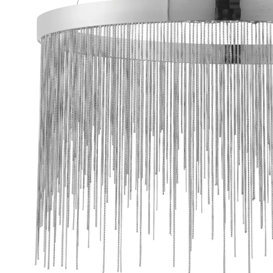 Zelma LED Polished Chrome Ceiling Pendant