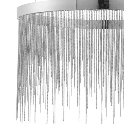 Zelma LED Polished Chrome Ceiling Pendant