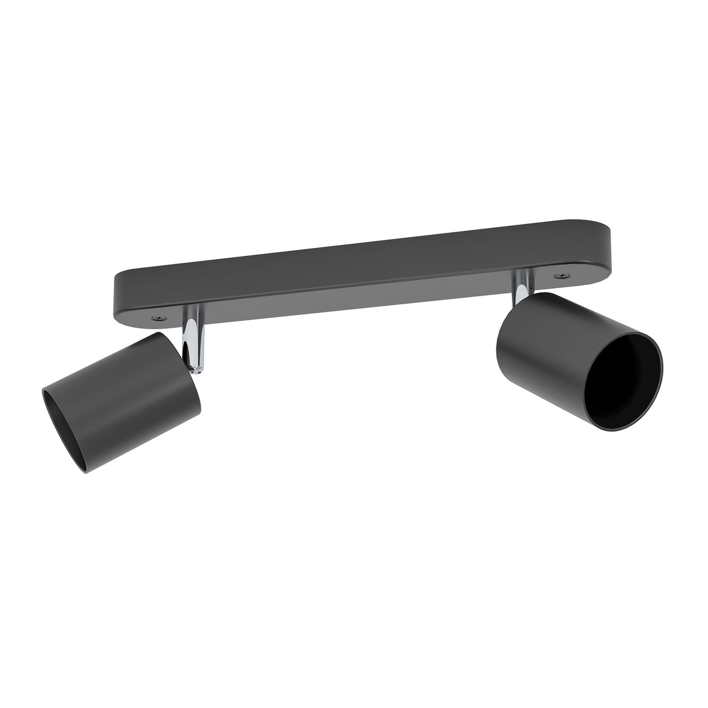 Reciso-e 2-Light Black Spotlight Bar