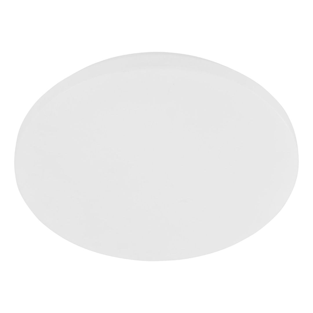 Pogliola White LED Flush Ceiling Light