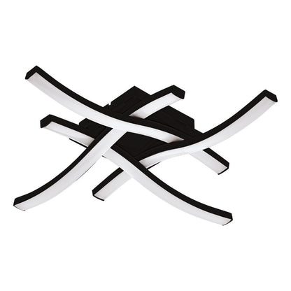 Cabezas Black Flush LED Ceiling Light