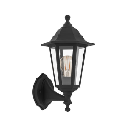 Olgiata-e Black Outdoor Wall Light