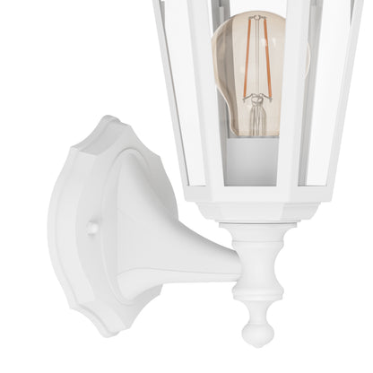 Olgiata-e White Outdoor Wall Light