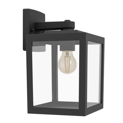 Olgiata-e Black Outdoor Wall Light