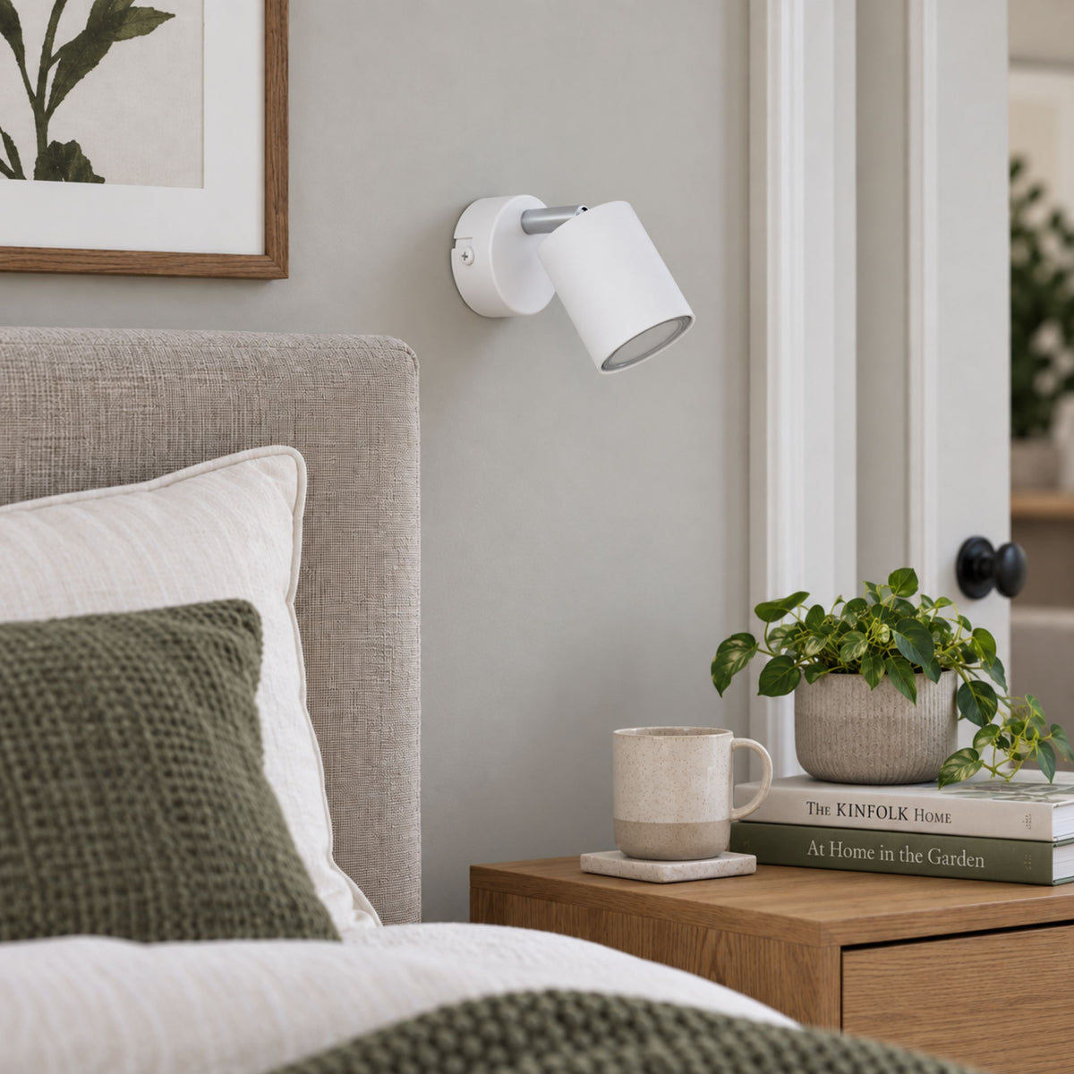 Reciso-e White Wall Light