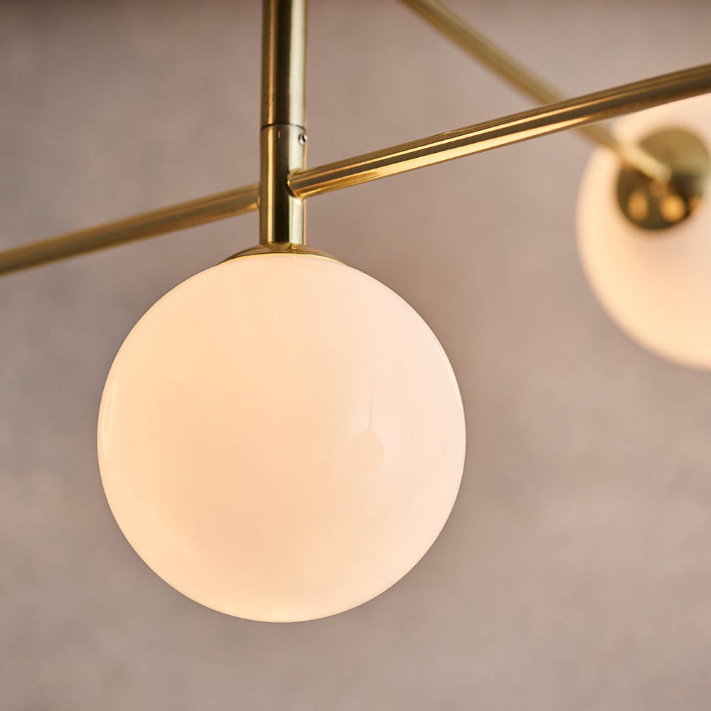 Otto 5 Light Semi Flush