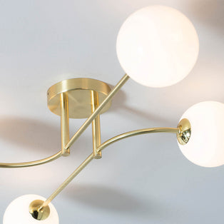 Otto 4 Light Semi Flush