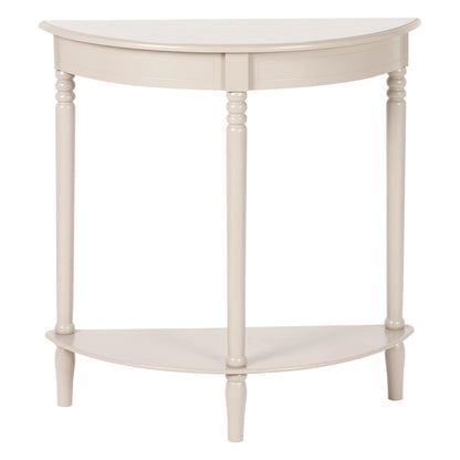 Heritage Putty Wood Console Table