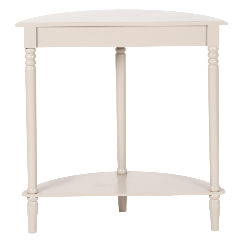 Heritage Putty Wood Console Table