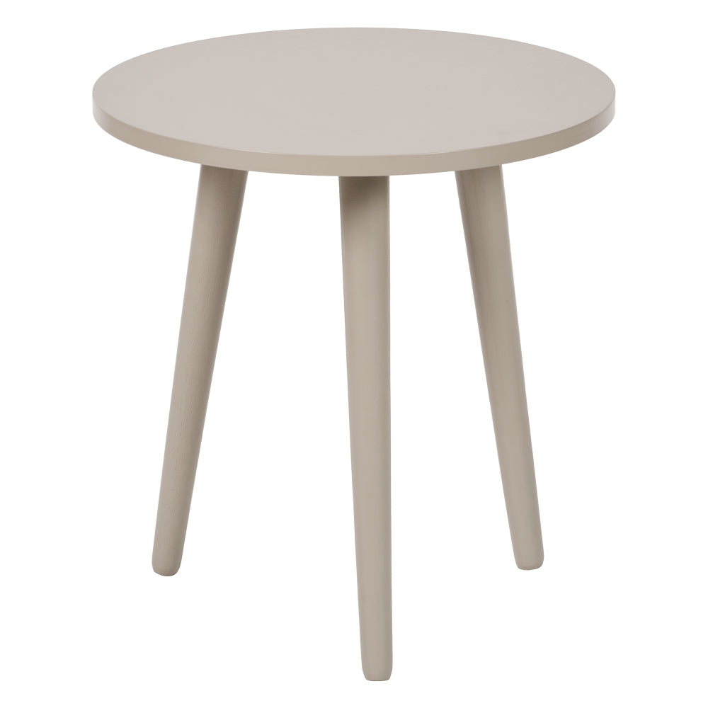 Devonshire Putty Wood Side Table