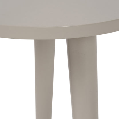 Devonshire Putty Wood Side Table