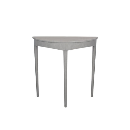 Naha Half Moon Dark Grey Console Table