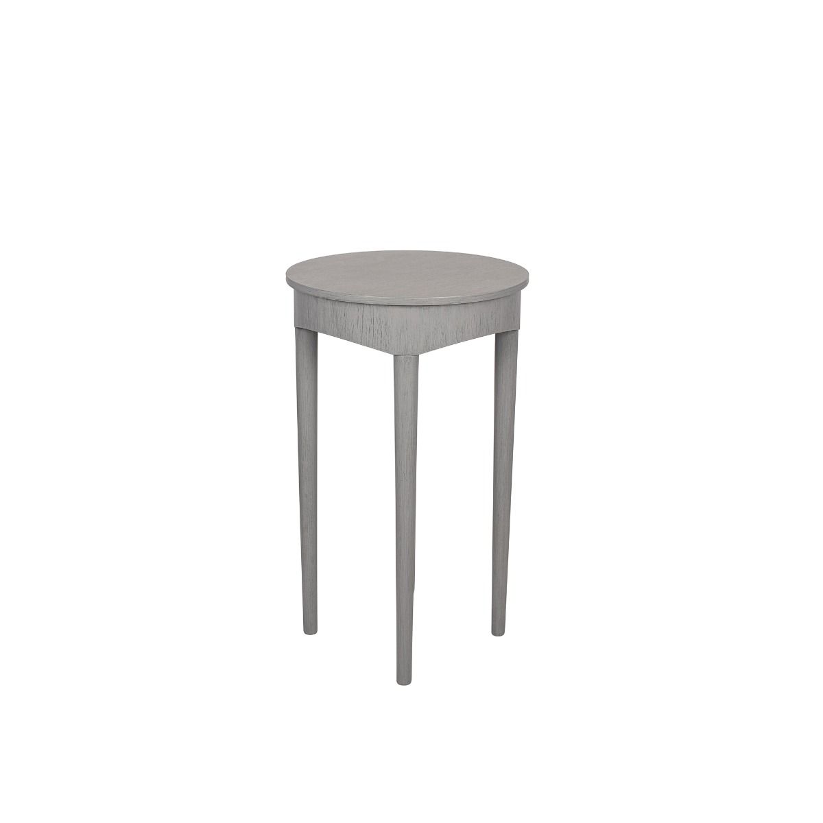 Naha Dark Grey Round Side Table