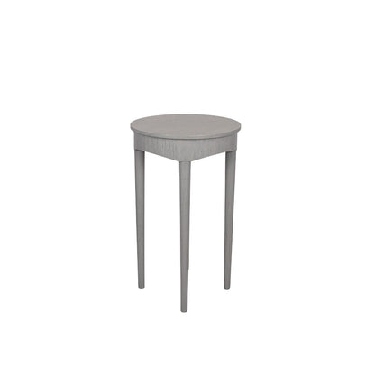 Naha Dark Grey Round Side Table