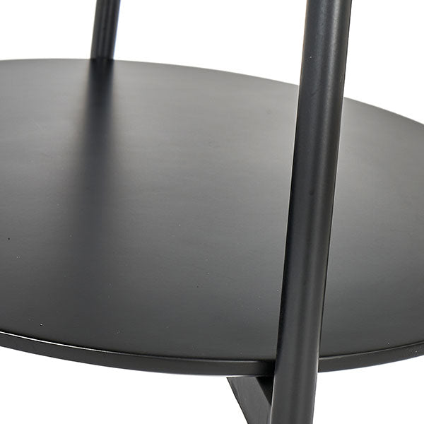 Marchello White & Black Side Table