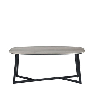 Ukiah Grey Oak & Black Coffee Table