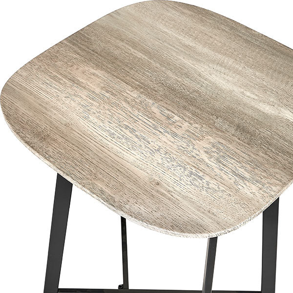 Ukiah Grey Oak Side Table