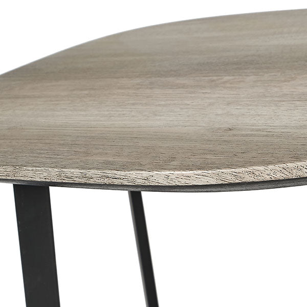 Ukiah Grey Oak Side Table