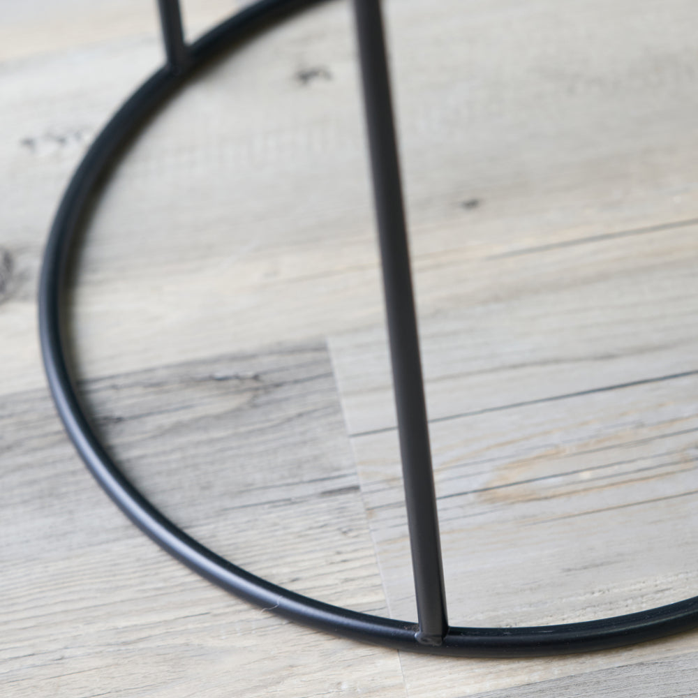 Hugo Black End Storage Table