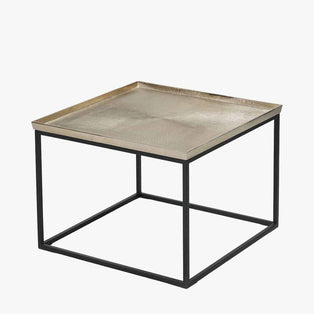 Franklin Black & Gold Metal Coffee Table