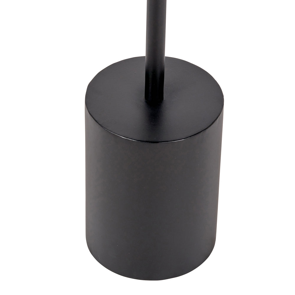 Enzo Black Marble Side Table