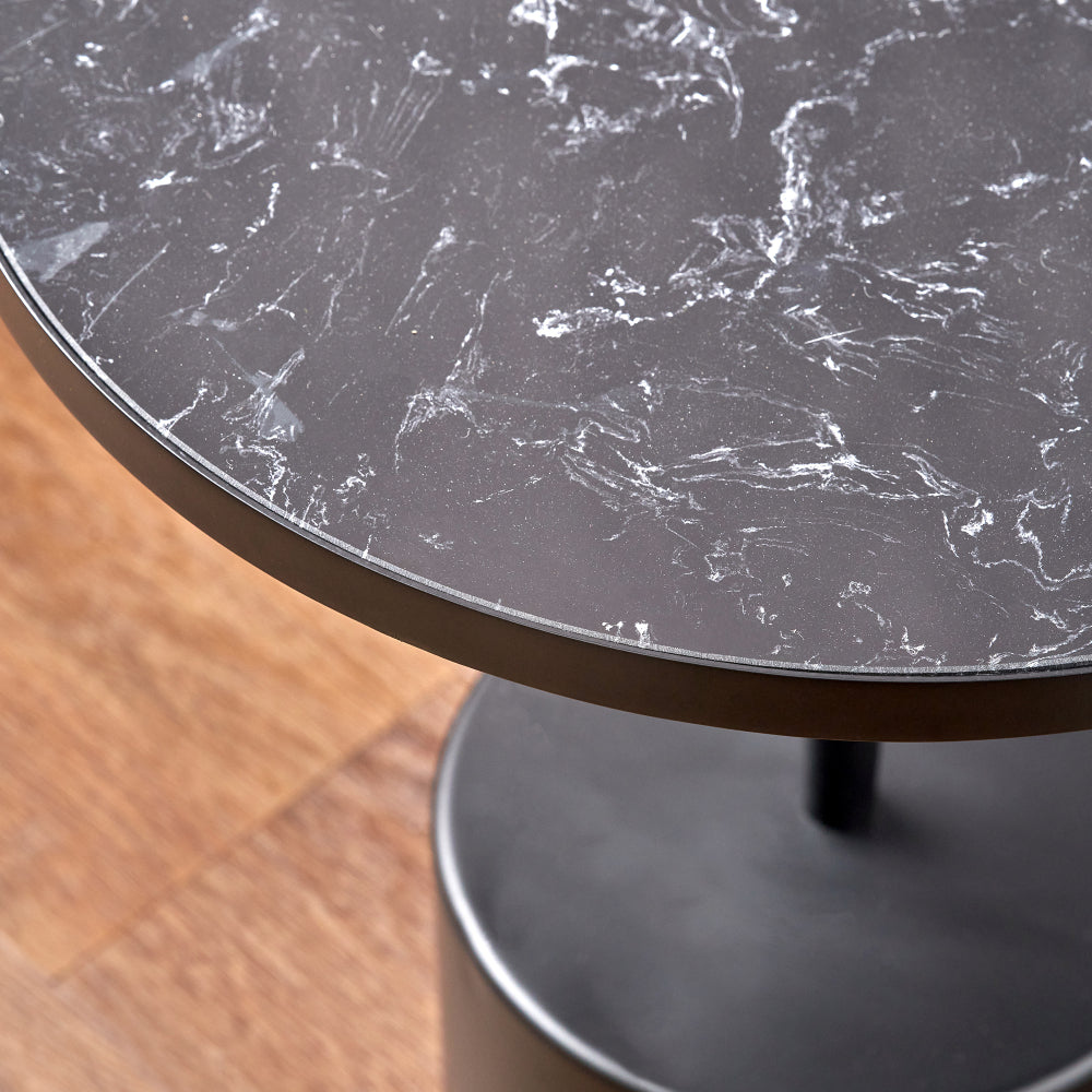Enzo Black Marble Coffe Table