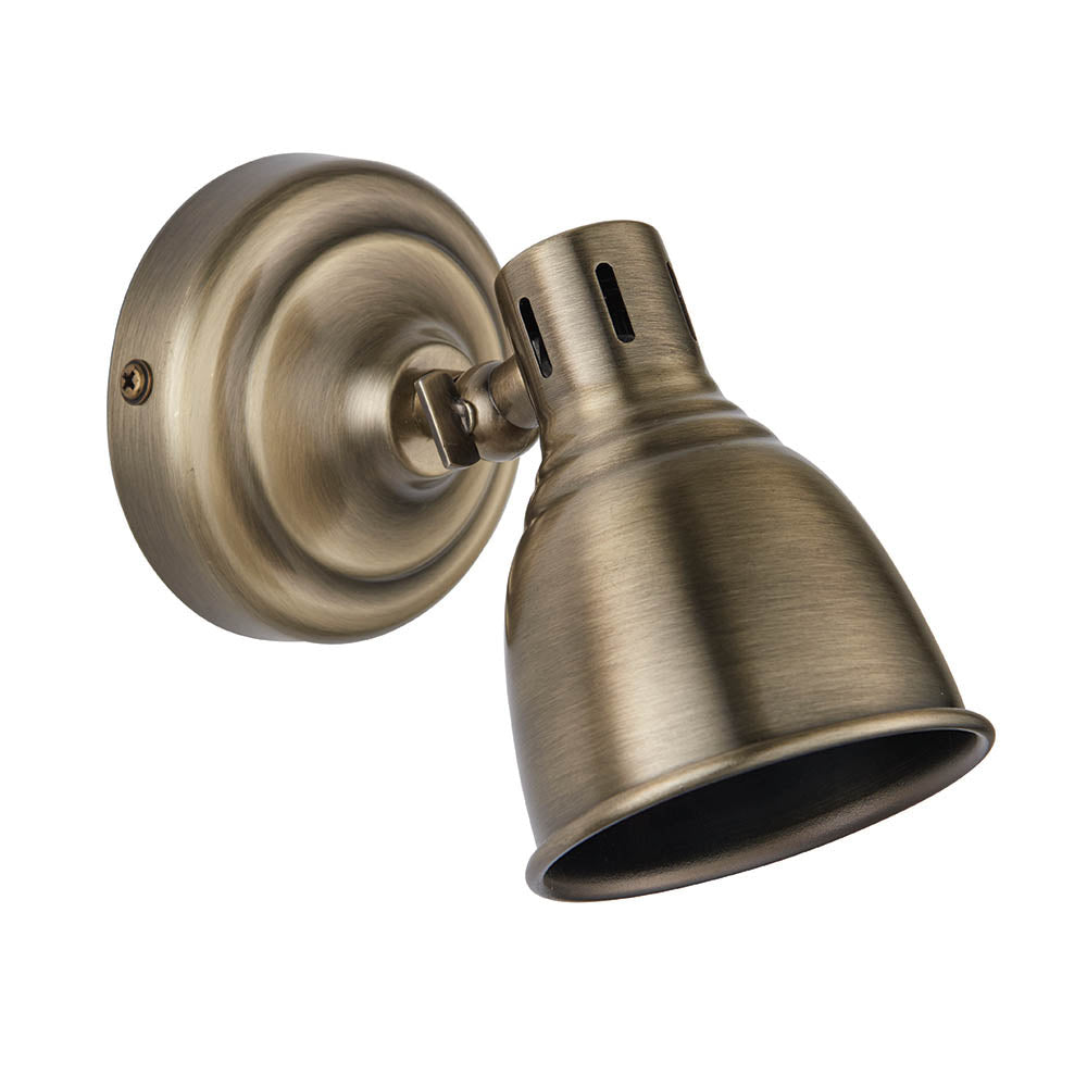 Westbury 1 Light Spot Antique Brass