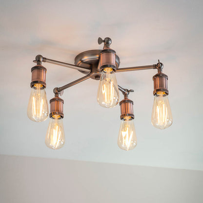 Hal Semi Flush Ceiling Light