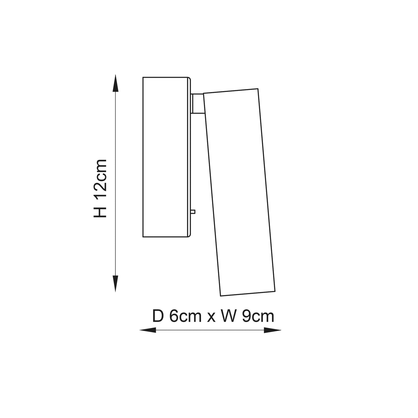Staten Wall Light Aluminium