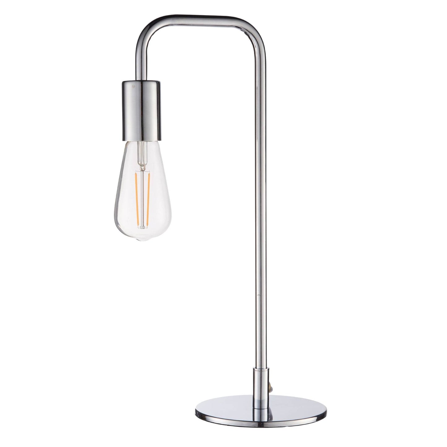 Rubens 45cm Table Lamp Polished Chrome