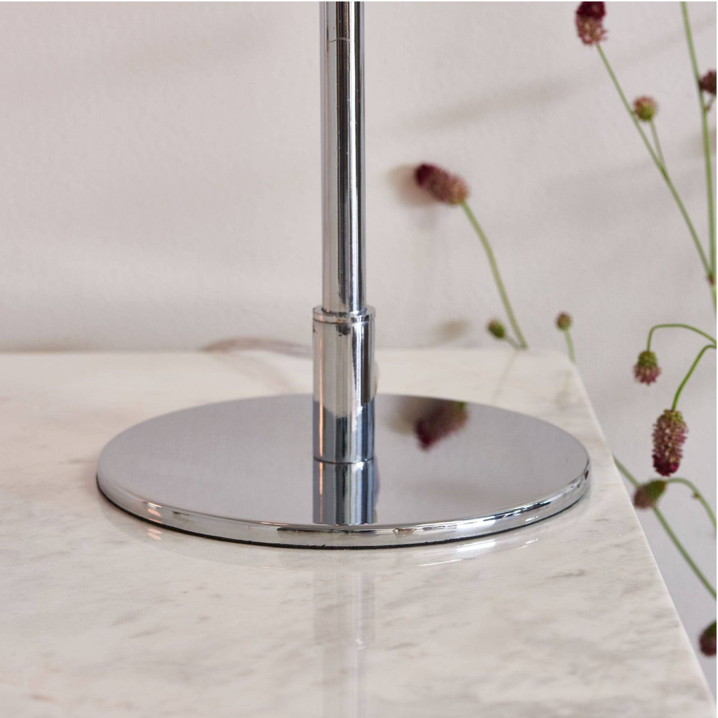 Rubens 45cm Table Lamp Polished Chrome