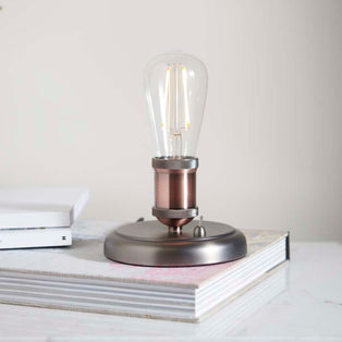 Hal 10cm Copper Table Lamp