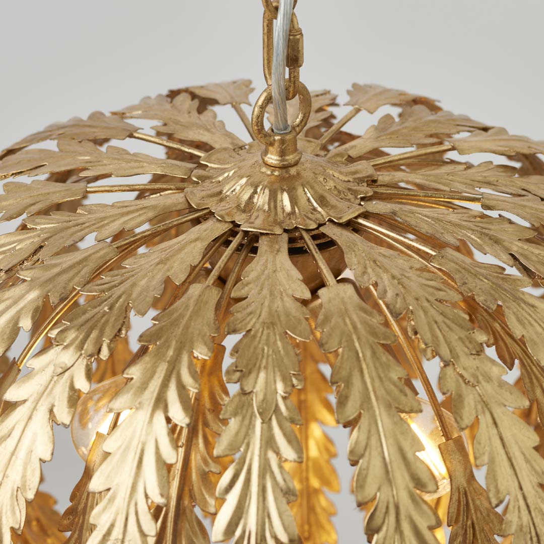 Delphine Large Gold Ceiling Pendant