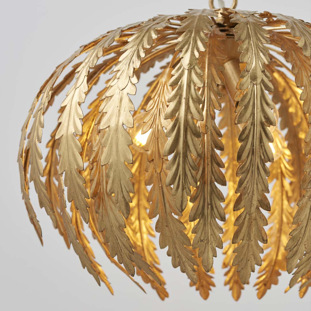 Delphine Large Gold Ceiling Pendant