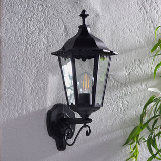 Burford Outdoor Lantern Wall Light