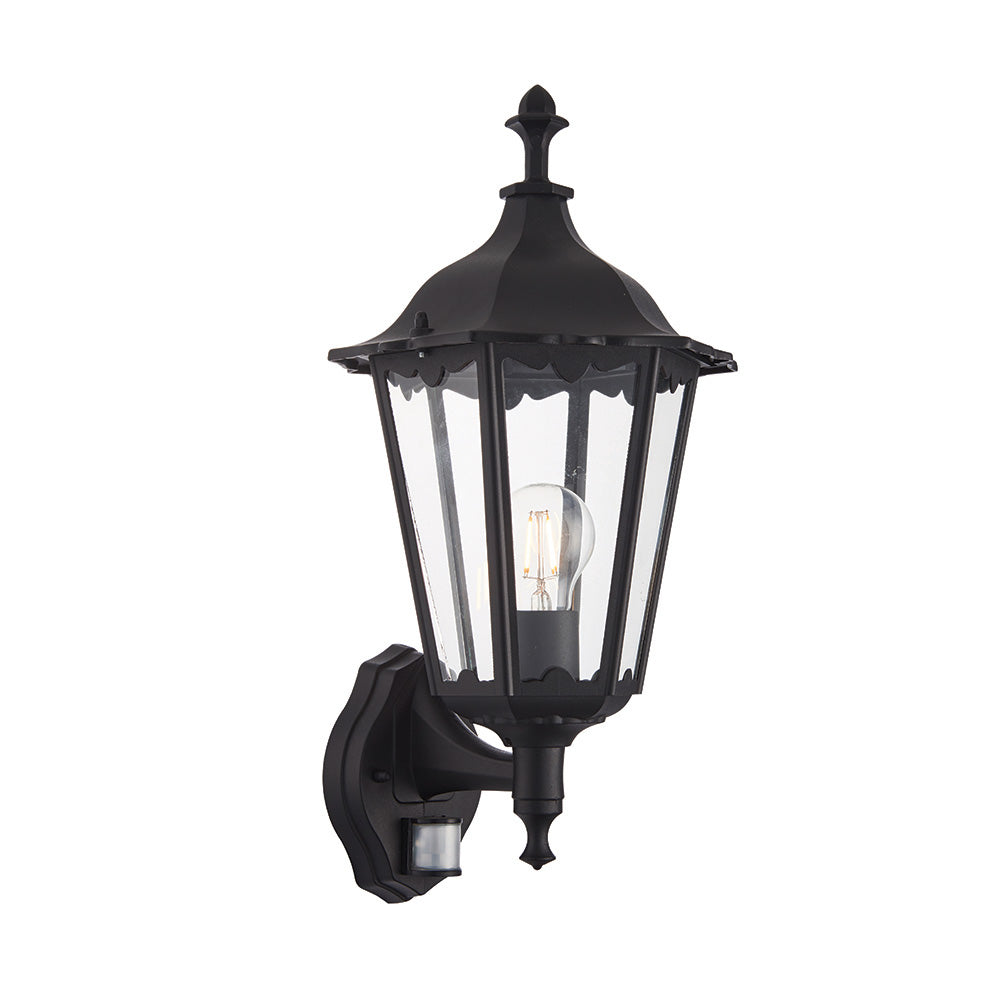 Burford 1 Light Wall Light Photocell & PIR IP44