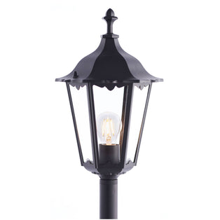 Burford Outdoor Large Bollard Lantern Light