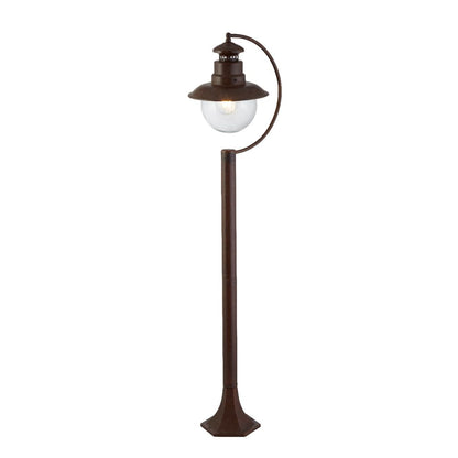 Station 1 Light IP44 Outdoor Post Lamp