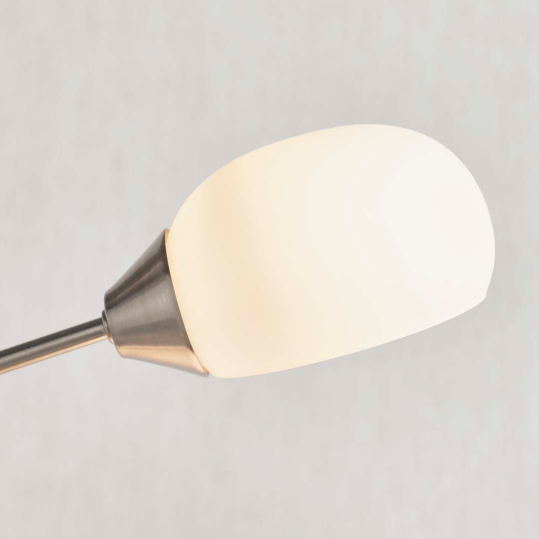Jaspa 3 Light LED Task Arc Floor Lamp