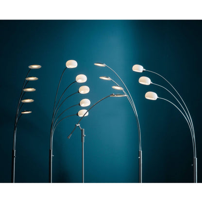 Jaspa 180cm 5 Light LED Task Floor Lamp