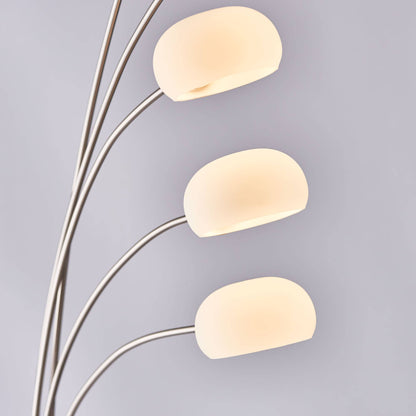 Jaspa 180cm 5 Light LED Task Floor Lamp