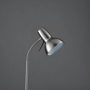 Amalfi 47cm USB Desk Lamp Satin Nickel