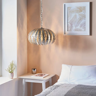 Delphine Pendant Ceiling Light Silver