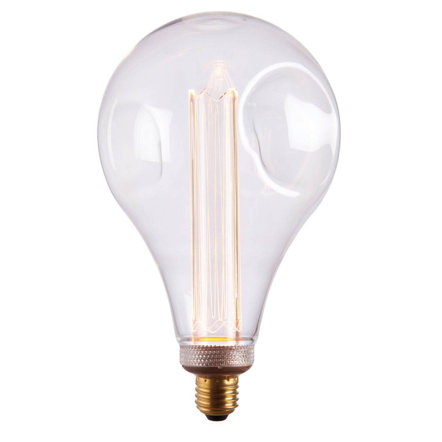 XL Dimple E27/ES 2.5w LED Globe Light Bulb Clear