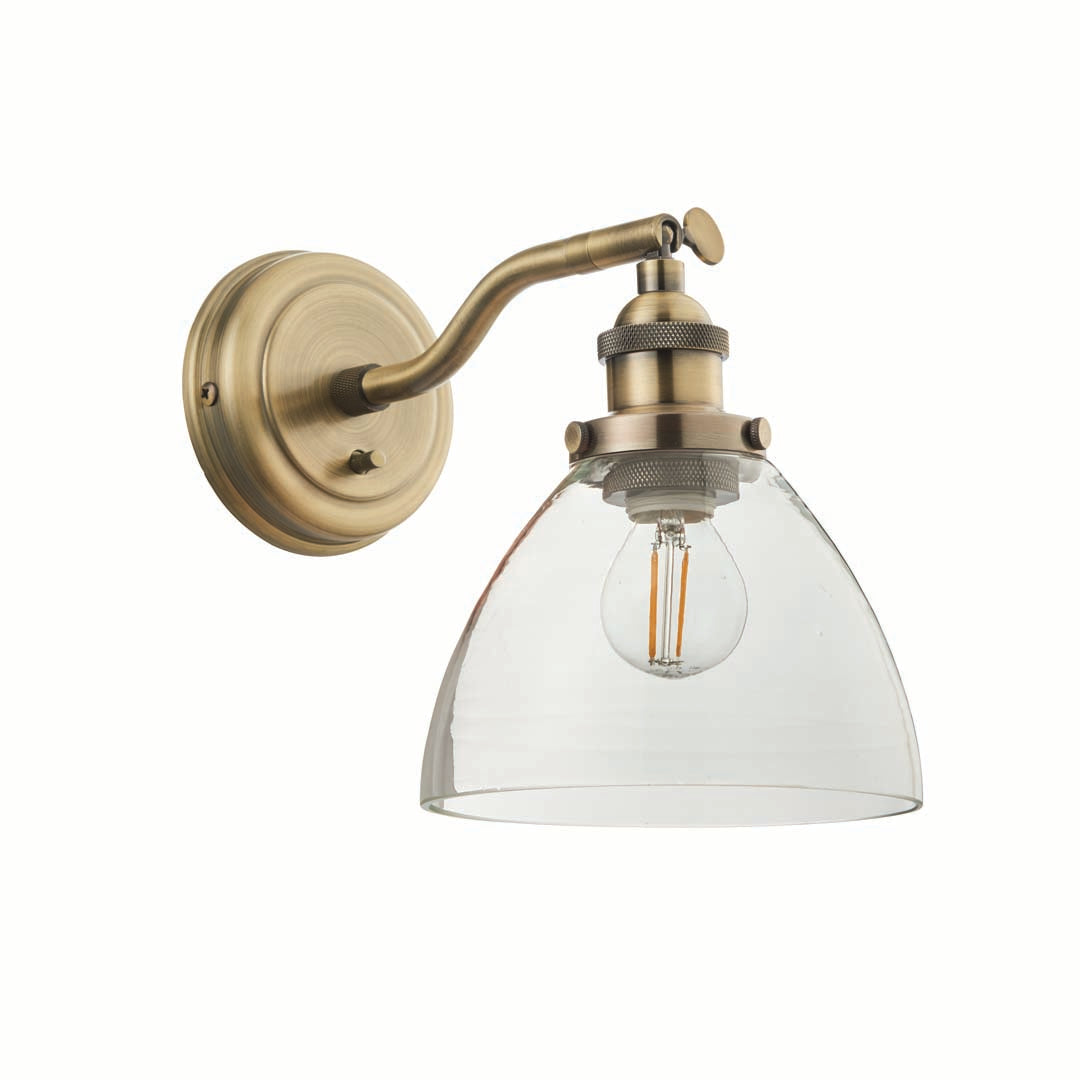 Hansen Wall Light Antique Brass