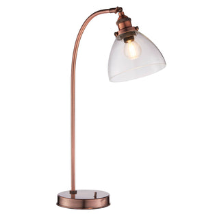 Hansen Copper 53cm Desk Table Lamp